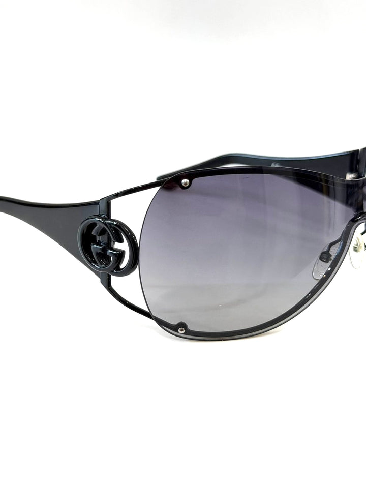 GUCCI GG 2802/S LOGO SHIELD MASK SUNGLASSES