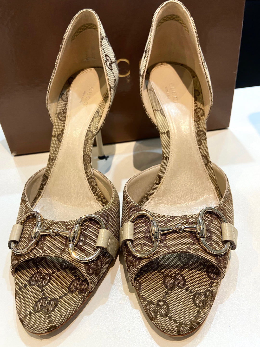 GUCCI GG HOLLYWOOD HORSEBIT D&
