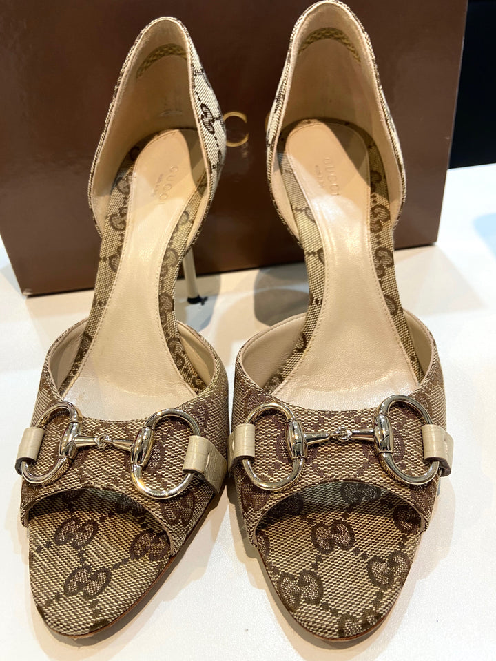 GUCCI GG HOLLYWOOD HORSEBIT D&