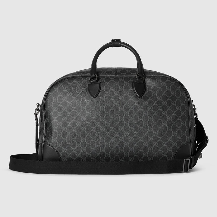 GUCCI GG EMBLEM MEDIUM DUFFLE BAG