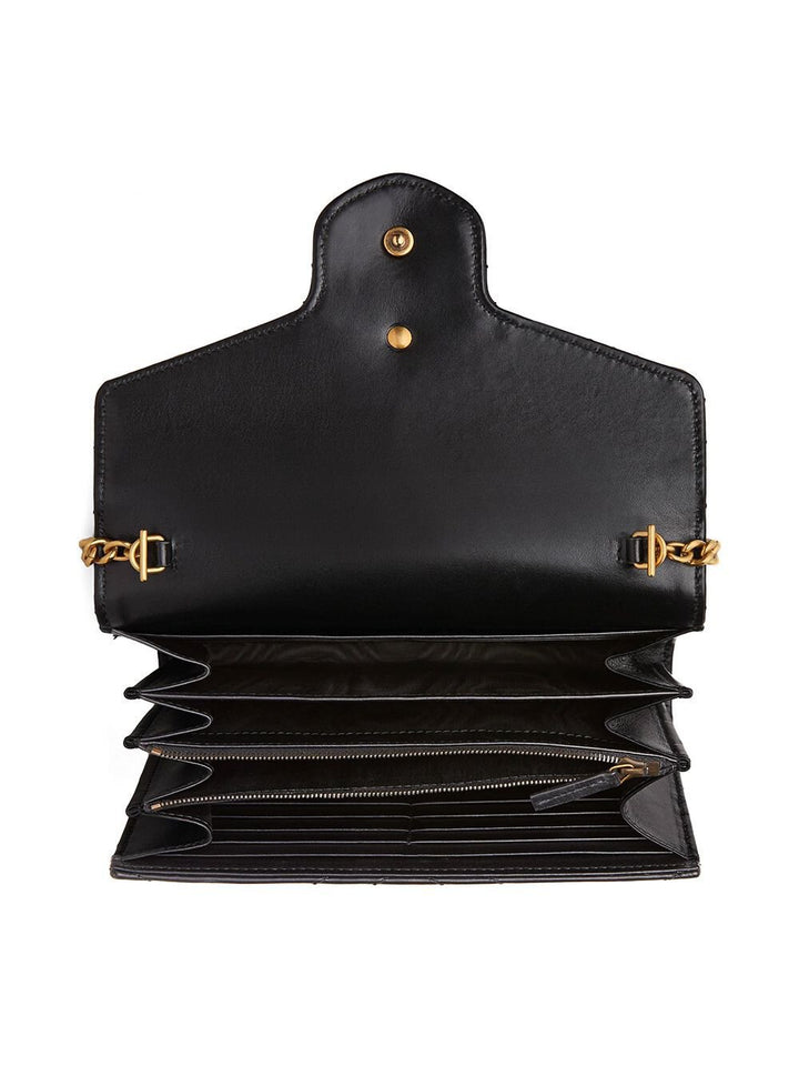 GUCCI GG MARMONT MATELASSE CALFSKIN MINI CHAIN BAG