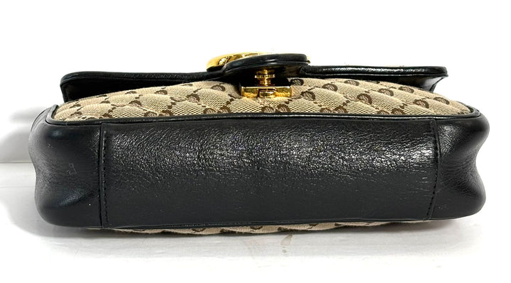 GUCCI GG MARMONT MONOGRAM MINI CROSSBODY BAG