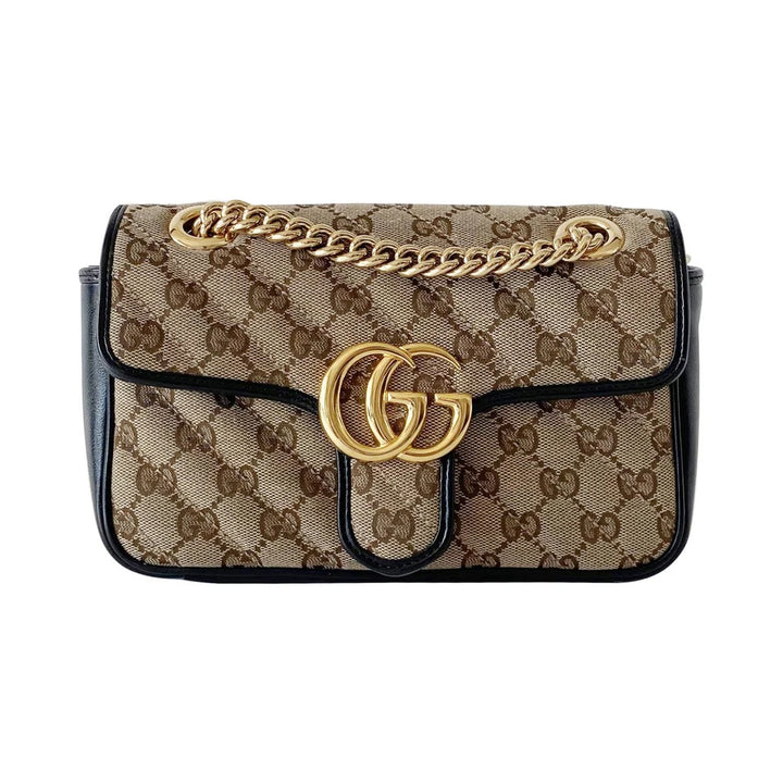 GUCCI GG MARMONT MONOGRAM MINI CROSSBODY BAG