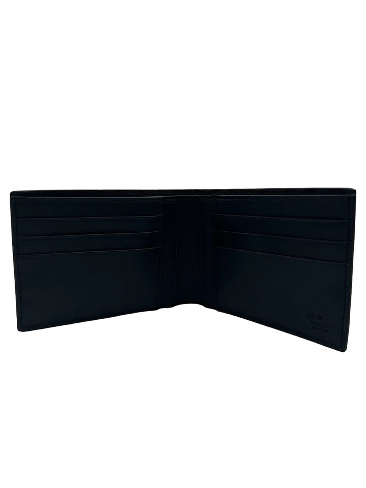 GUCCI GG MICROGUCCISSIMA LEATHER BI-FOLD WALLET