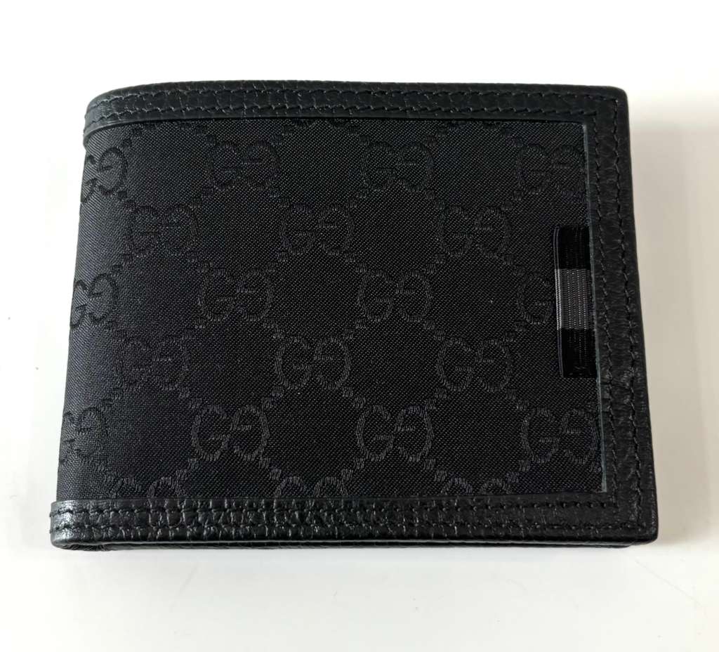 GUCCI GG MONOGRAM BI-FOLD WALLET