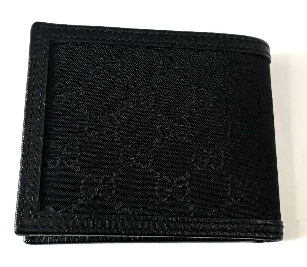 GUCCI GG MONOGRAM BI-FOLD WALLET