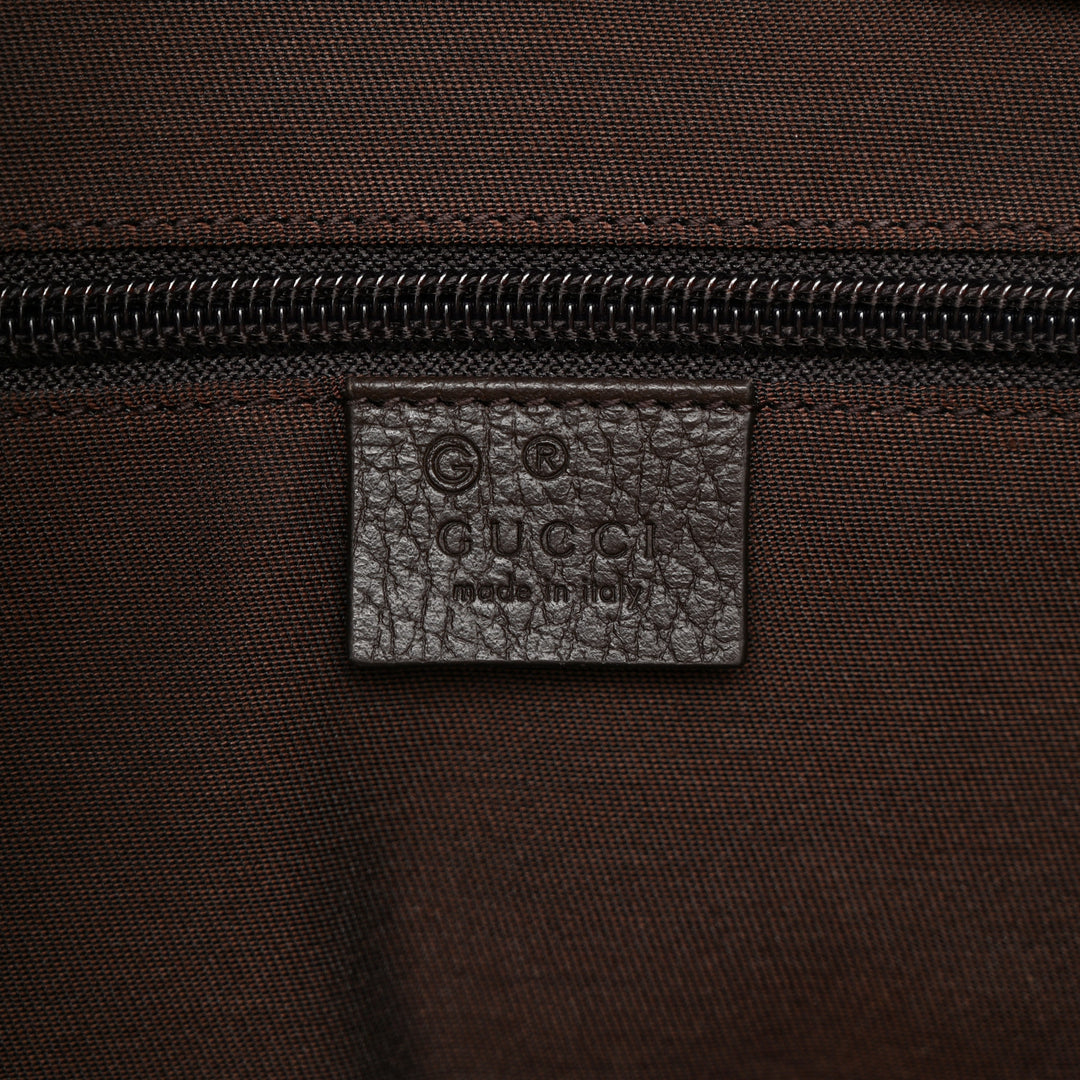 GUCCI GG MONOGRAM BOSTON DUFFLE BAG