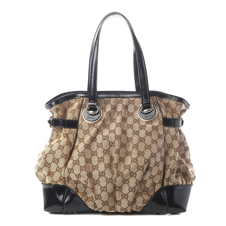 GUCCI GG MONOGRAM FULL MOON TOTE BAG