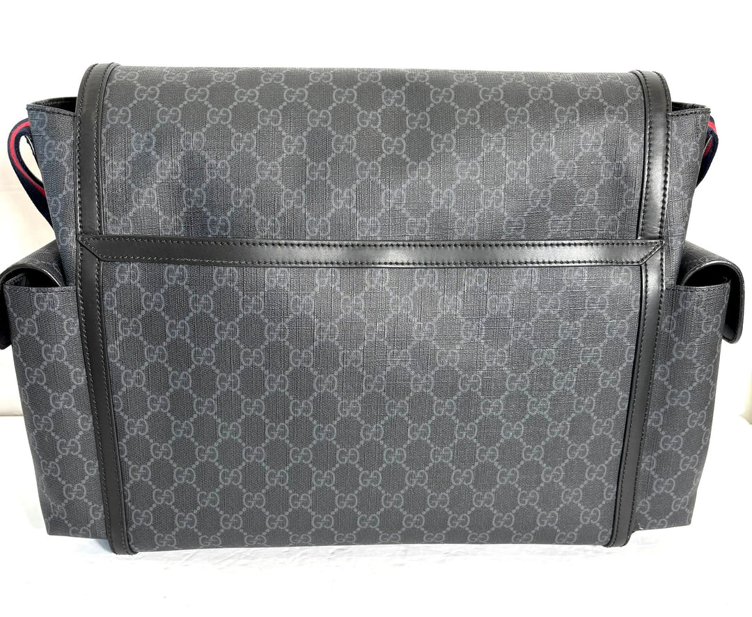GUCCI GG MONOGRAM LARGE DIAPER CHANGING BAG