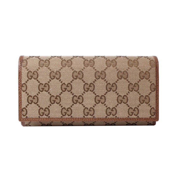 GUCCI GG MONOGRAM LONG WALLET