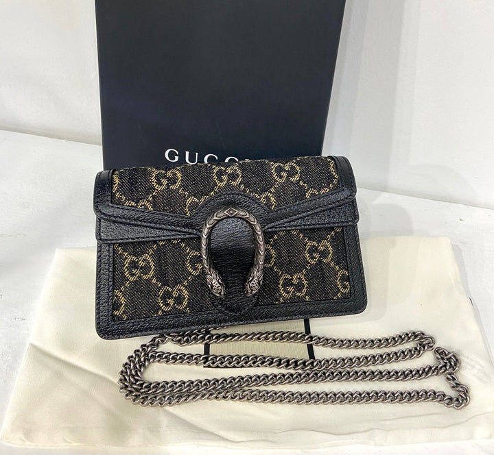 GUCCI GG MONOGRAM MINI DIONYSUS SHOULDER BAG