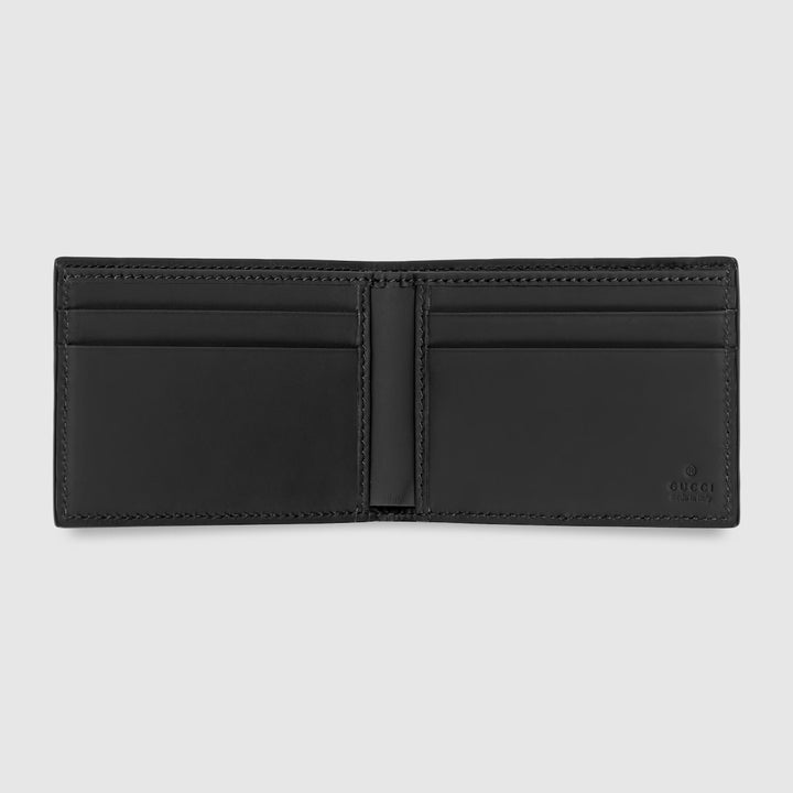 GUCCI GG RUBBER EFFECT BI-FOLD WALLET