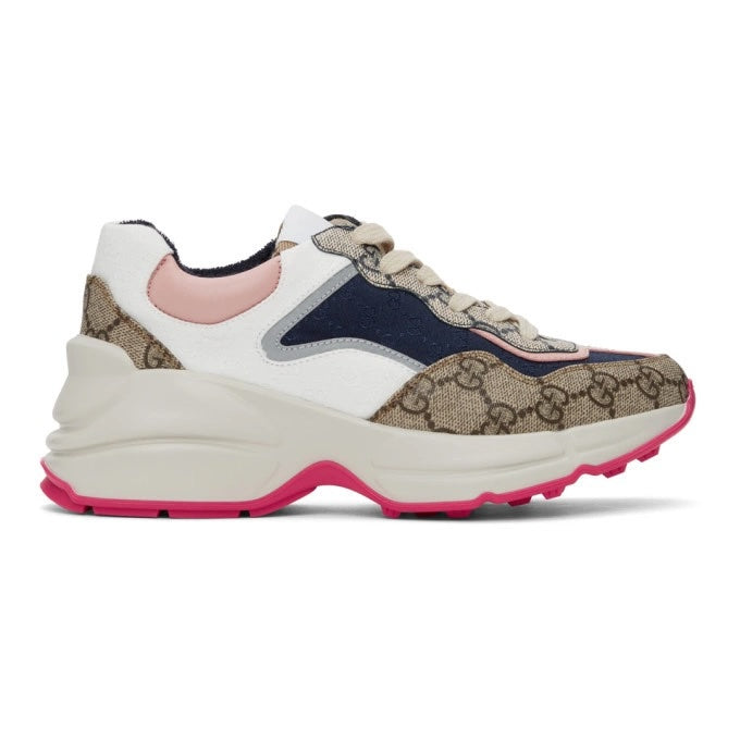 GUCCI GG RYTHON MONOGRAM MULTICOLR SNEAKERS