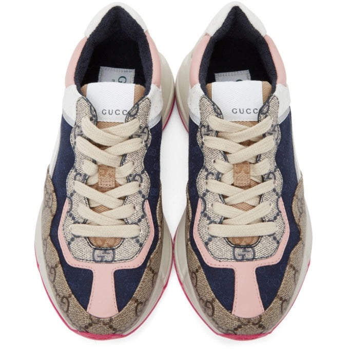 GUCCI GG RYTHON MONOGRAM MULTICOLR SNEAKERS