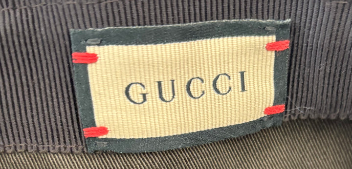 GUCCI GG SUPREME WEB STRIPES BASEBALL HAT