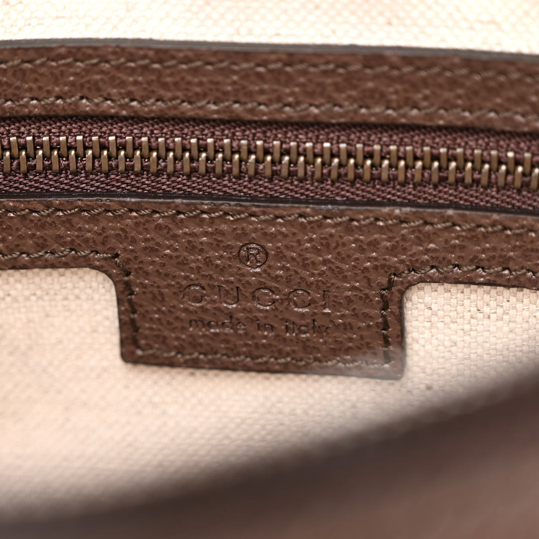 GUCCI GG SUPREME MONOGRAM OPHIDIA CROSSBODY/ WRISTLET BAG