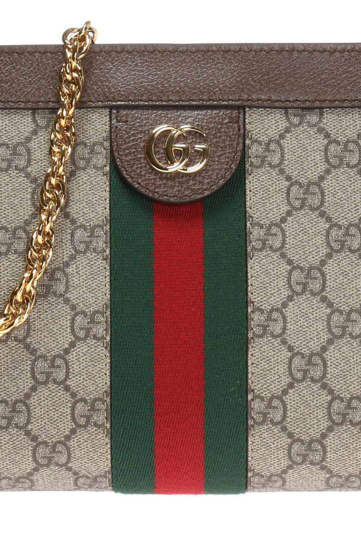 GUCCI GG SUPREME SMALL OPHIDIA CHAIN BAG