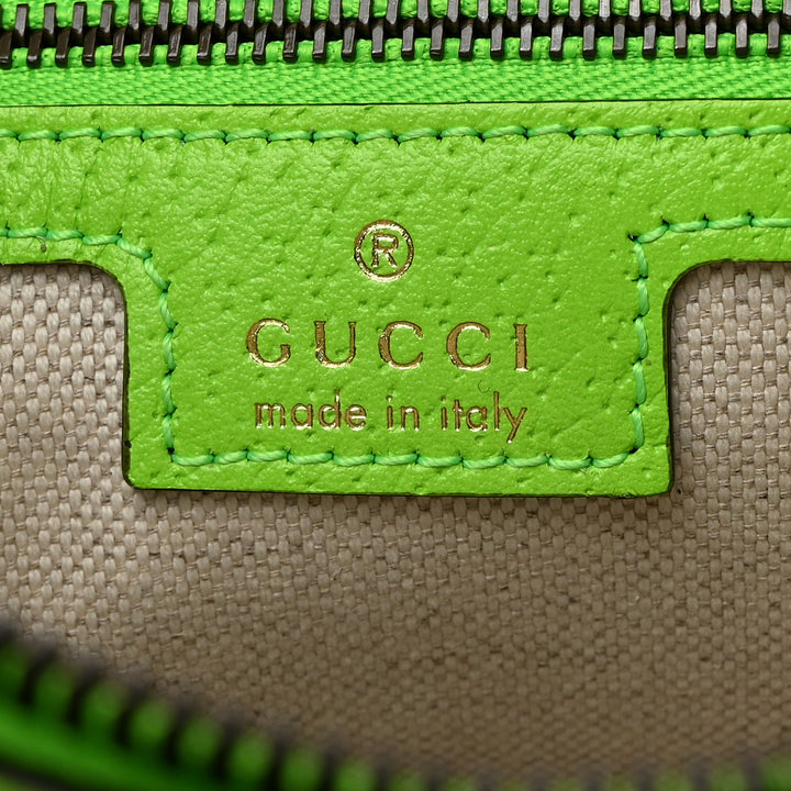 GUCCI GG SUPREME SMALL OPHIDIA WRISTLET CROSSBODY