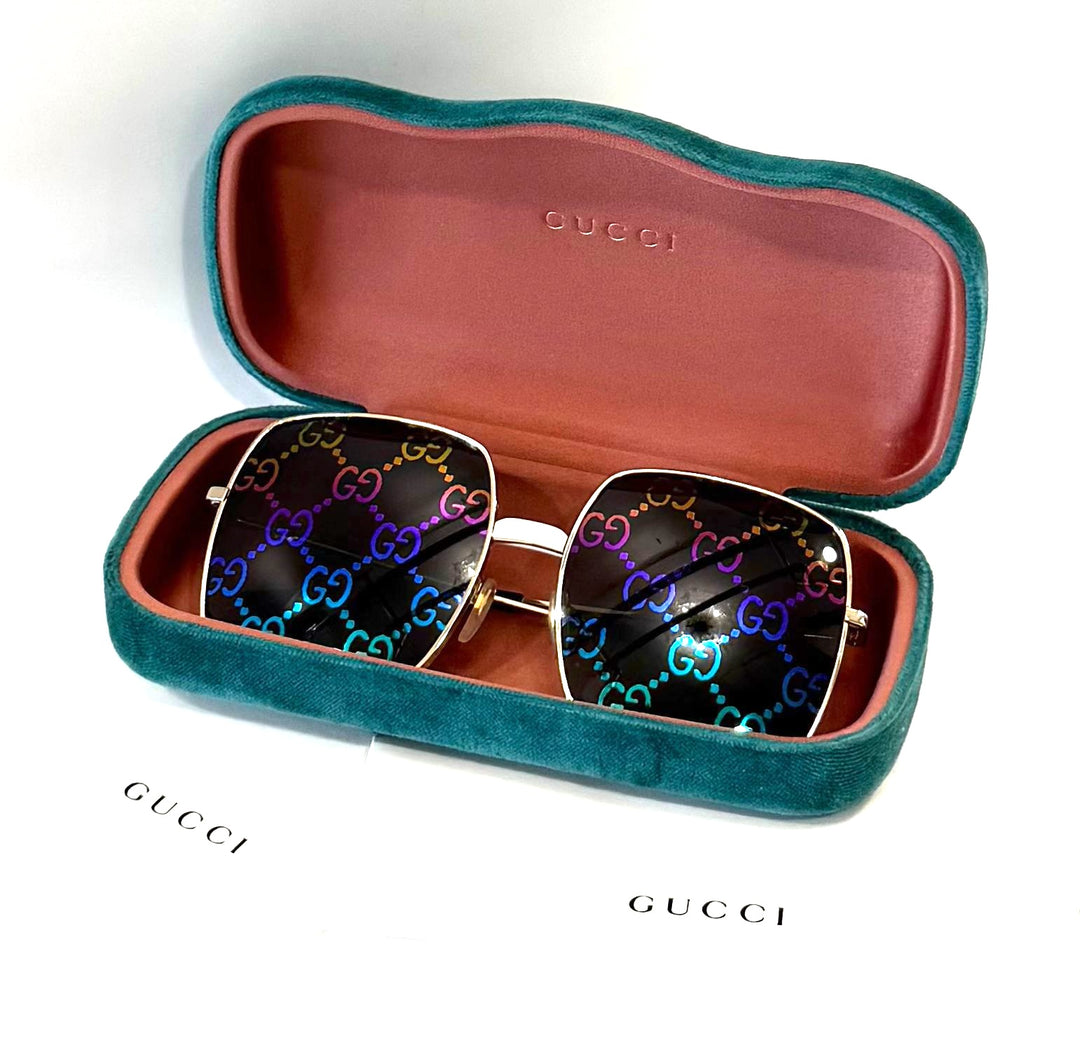GUCCI GG0414S 003 MONOGRAM SUNGLASSES