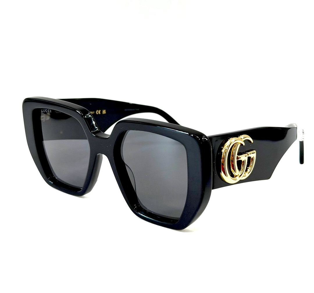 GUCCI GG0956S ACETATE SQUARE FRAME SUNGLASSES