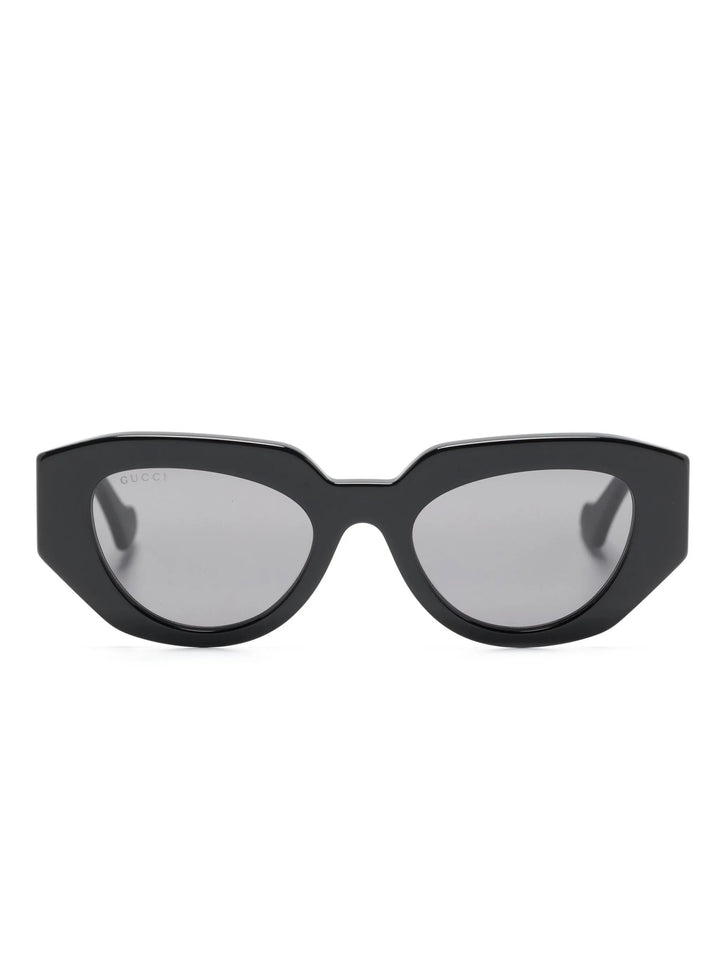 GUCCI GEOMETRIC FRAME SUNGLASSES
