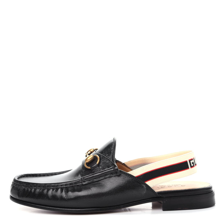 GUCCI GOATSKIN HORSEBIT SLINGBACK MULES