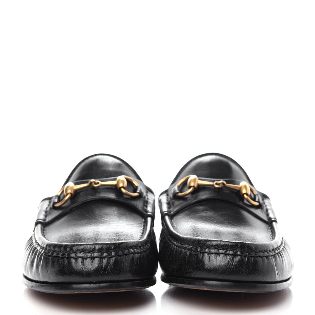 GUCCI GOATSKIN HORSEBIT SLINGBACK MULES
