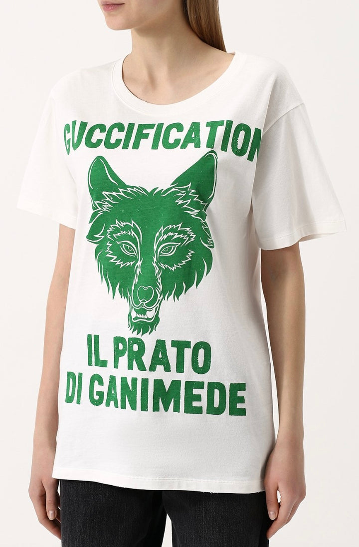 GUCCI GUCCIFICATION LOOSE FIT T-SHIRT