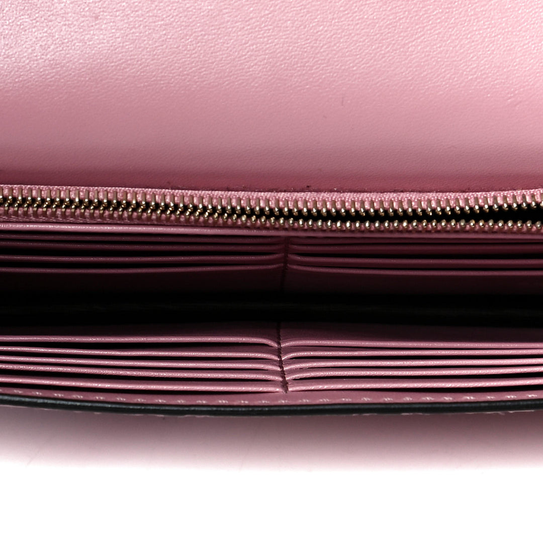 GUCCI GUCCISSIMA LEATHER ICON CHAIN WALLET
