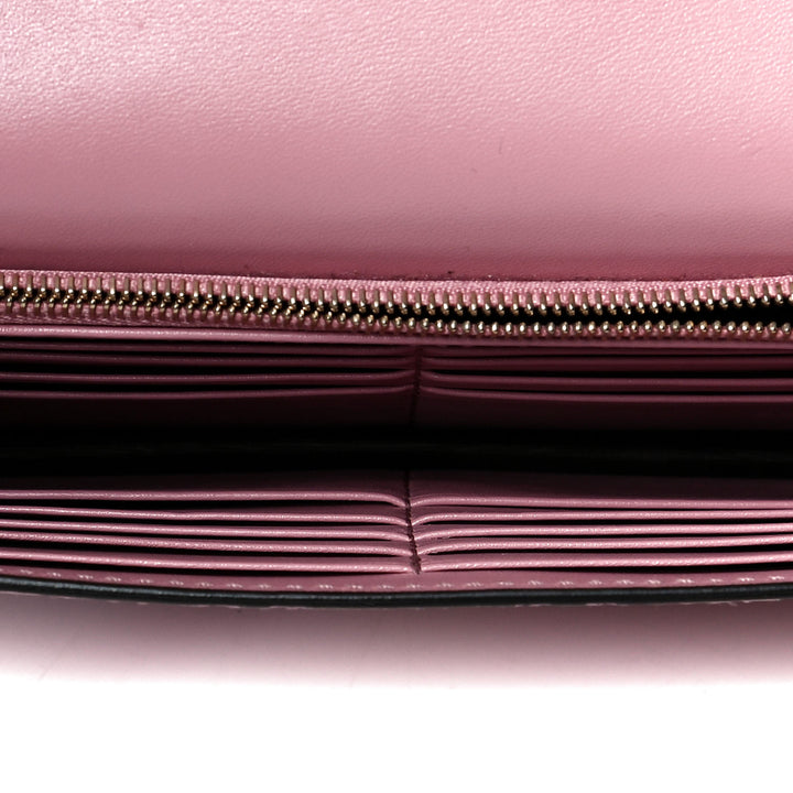 GUCCI GUCCISSIMA LEATHER ICON CHAIN WALLET