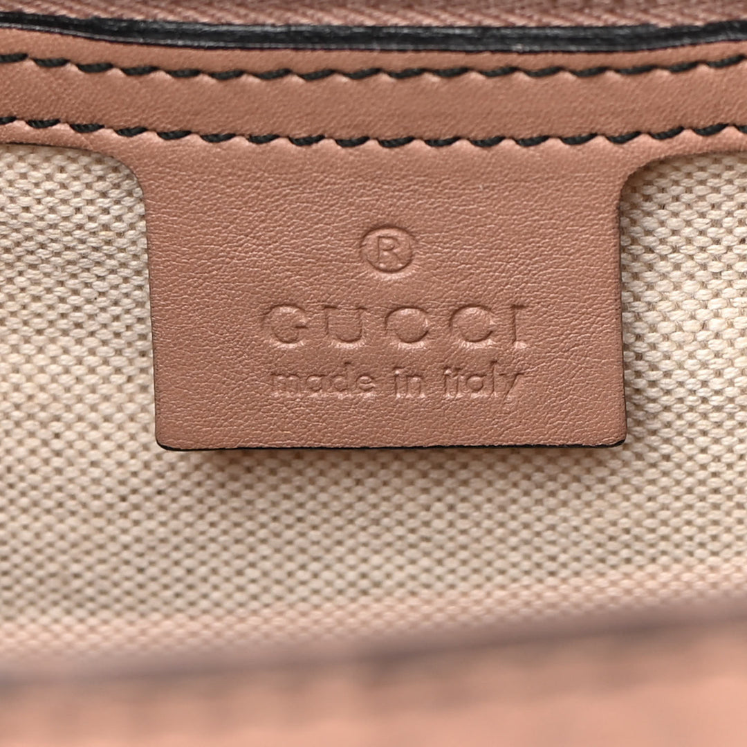 GUCCI GUCCISSIMA EMILY LARGE LEATHER CHAIN BAG