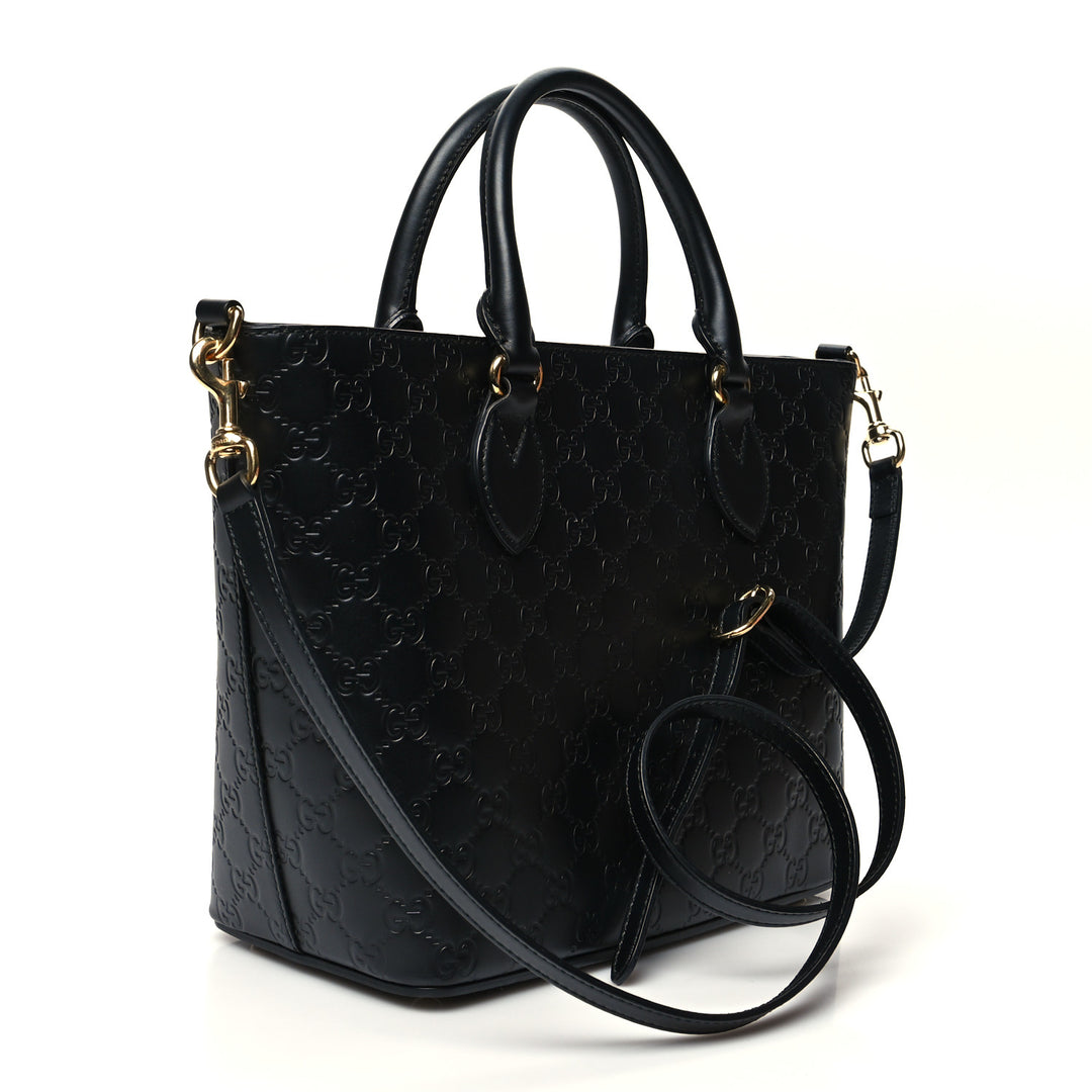 GUCCI SIGNATURE GUCCISSIMA TOTE BAG