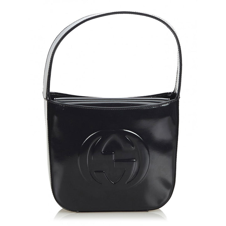 GUCCI VINTAGE INTERLOCKING G TOP-HANDLE BAG