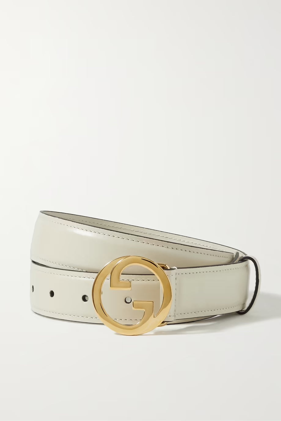 GUCCI INTERLOCKING G BUCKLE LEATHER BELT – Caroline's Fashion Luxuries