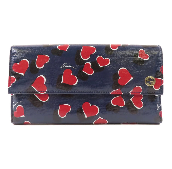GUCCI HEARTBEAT LIMITED EDITION LEATHER WALLET