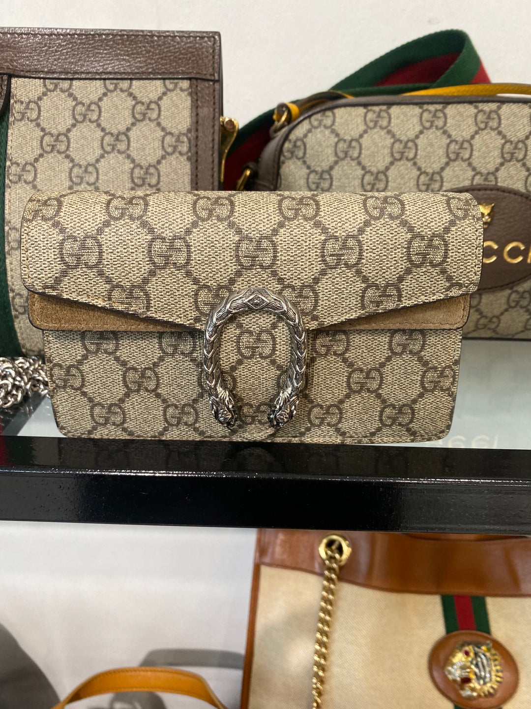 GUCCI MINI DIONYSUS GG SUPREME BAG