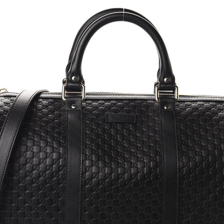 GUCCI MICROGUCCISSIMA LEATHER MEDIUM JOY BOSTON BAG