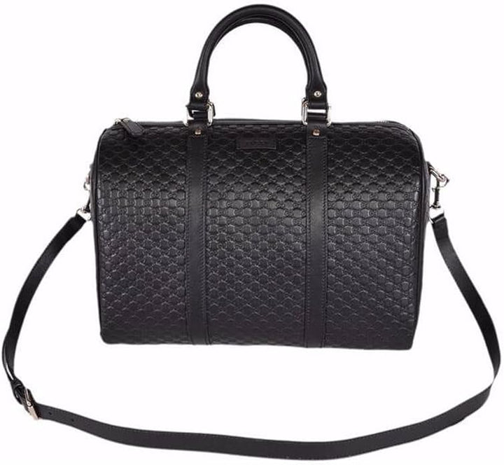 GUCCI MICROGUCCISSIMA LEATHER MEDIUM JOY BOSTON BAG
