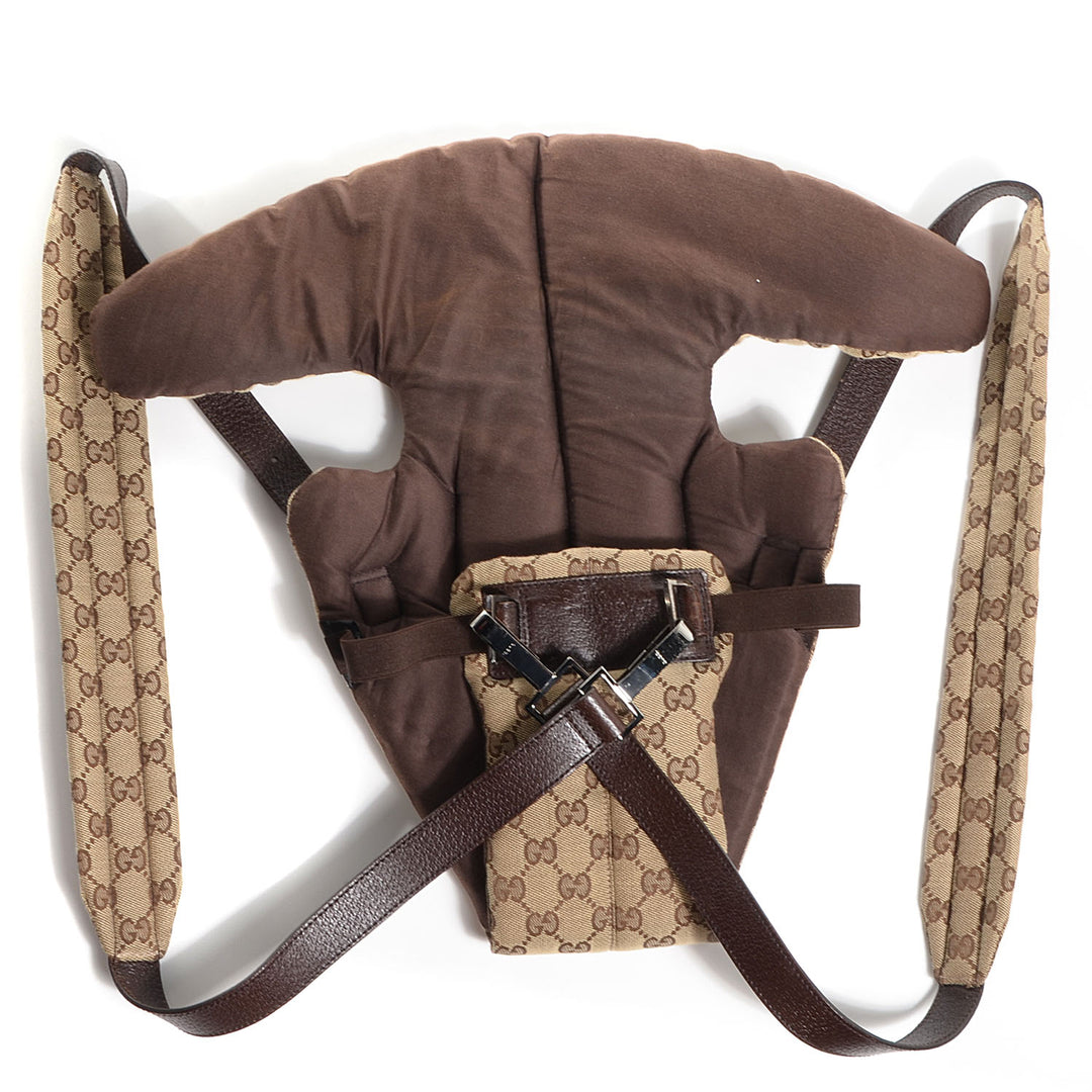 GUCCI GG MONOGRAM BABY CARRIER