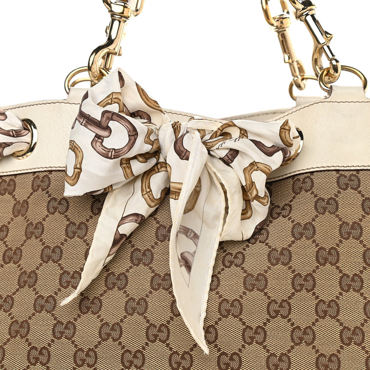 GUCCI GG MONOGRAM LARGE POSITANO TOTE BAG – Caroline's Fashion