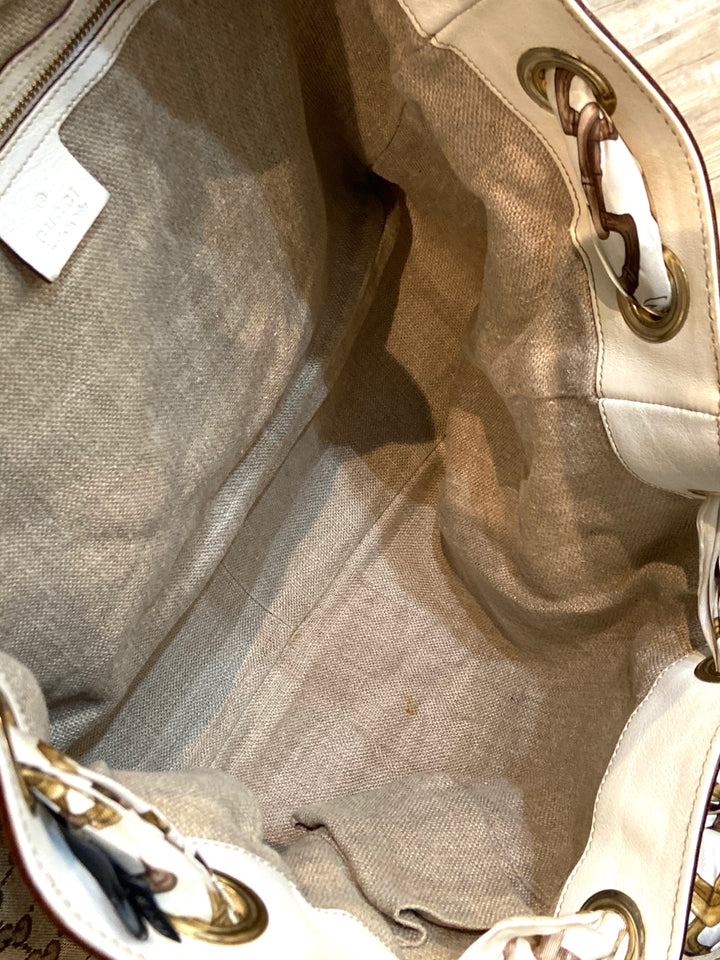 GUCCI GG MONOGRAM LARGE POSITANO TOTE BAG – Caroline's Fashion