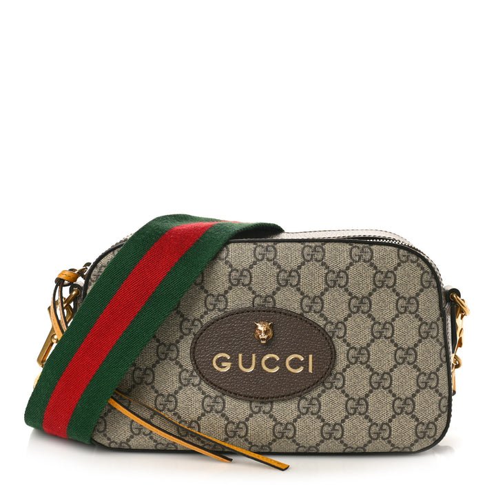 GUCCI NEO VINTAGE GG SUPREME CANVAS MESSENGER BAG