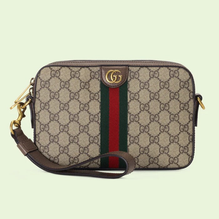 GUCCI GG OPHIDIA CROSSBODY CLUTCH BAG