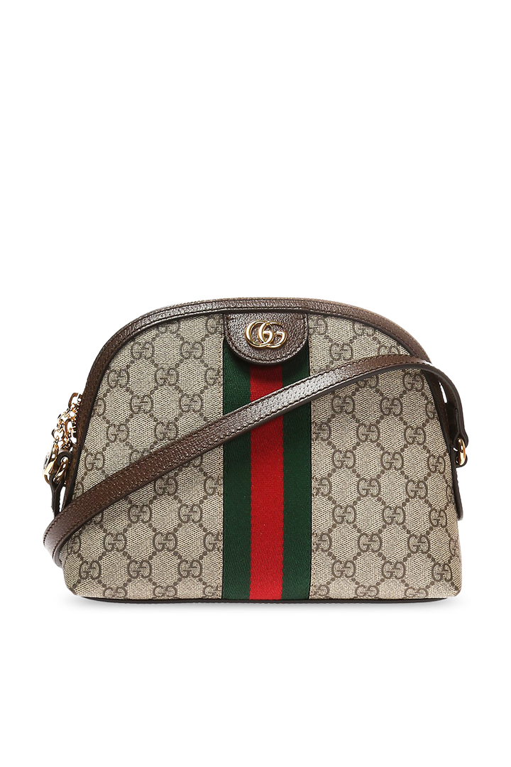 GUCCI GG OPHIDIA DOME SMALL SHOULDER BAG