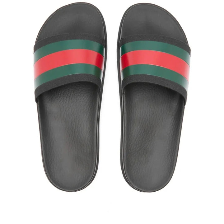 GUCCI PURSUIT TREK WEB RUBBER SLIDES – Caroline display picture 2