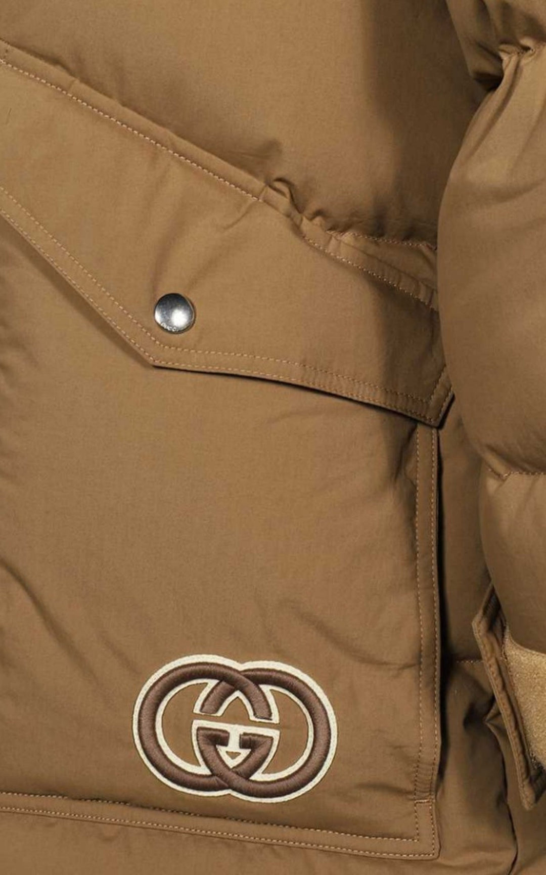 GUCCI PADDED COTTON PUFFER JACKET