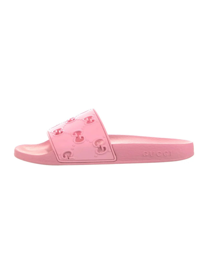 GUCCI PURSUIT GG LOGO POOL SLIDES