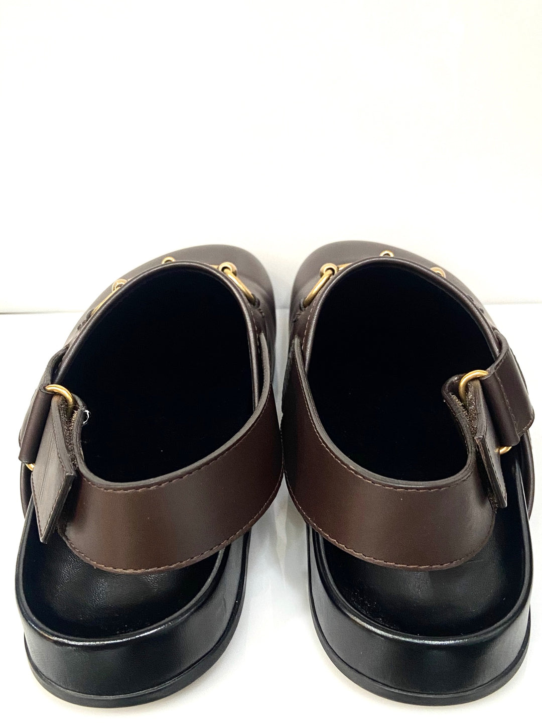 Gucci river slide GUCCI - River Gg Canvas Mules Gucci main image 4