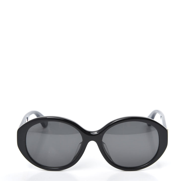 GUCCI ROUND WEB SUNGLASSES