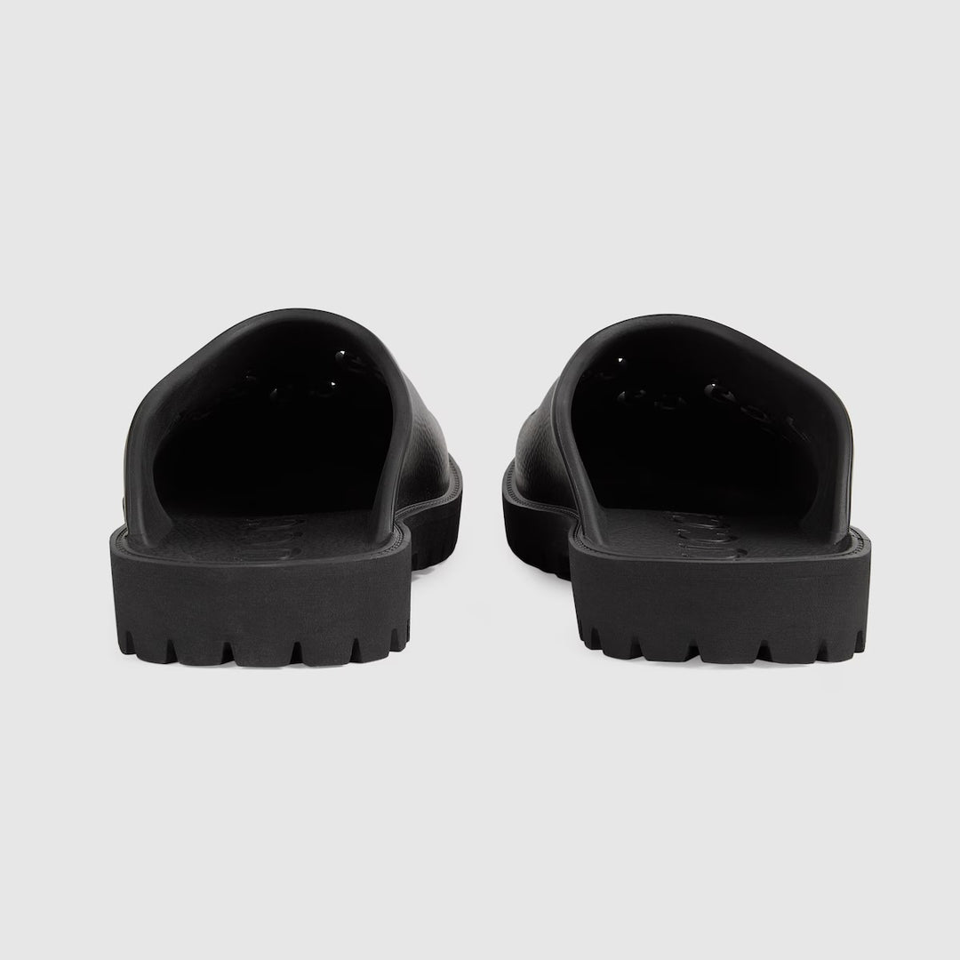 GUCCI GG MONOGRAM PERFORATED RUBBER MEN&